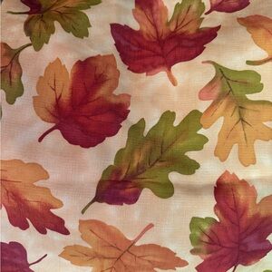 Autumn Leaf Pattern Fabric